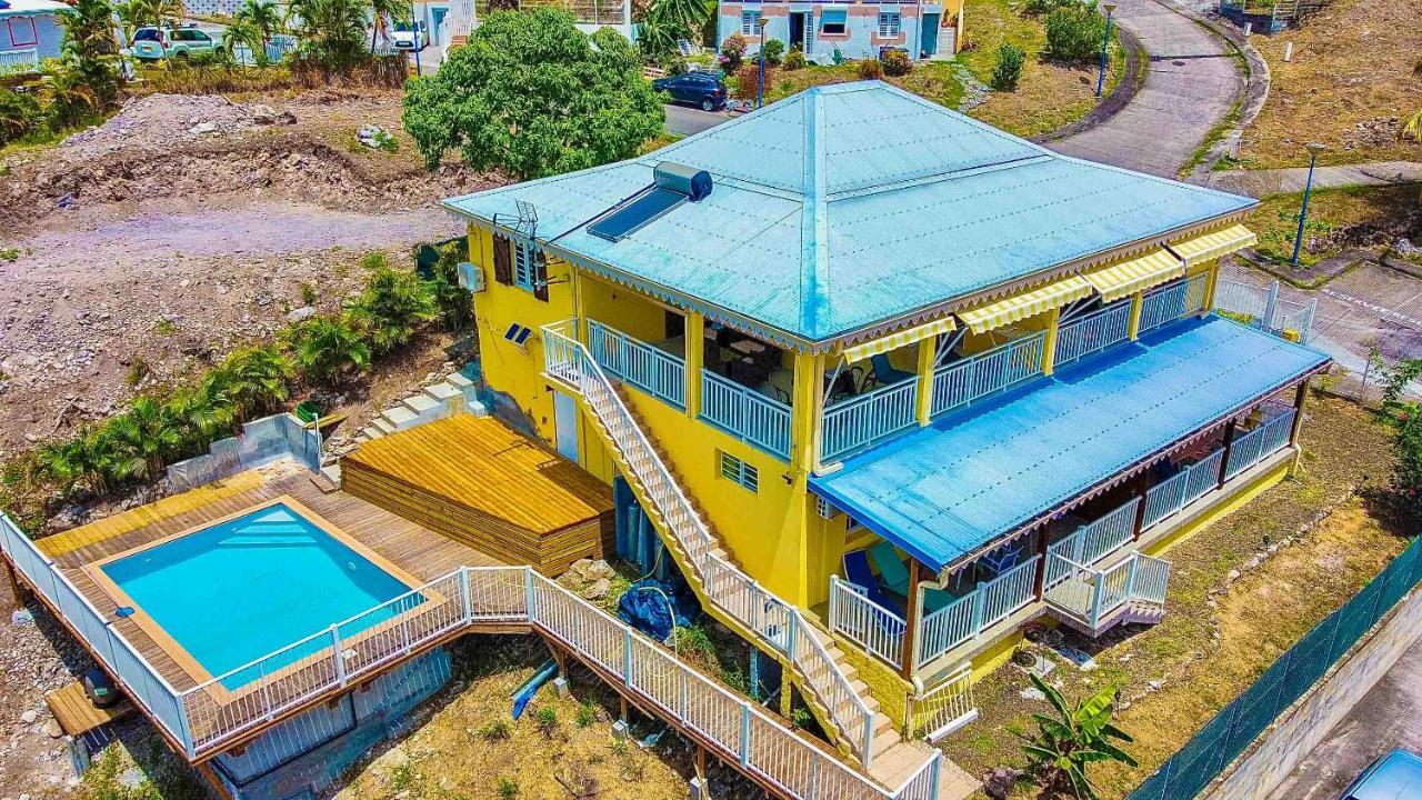 Ocean Bleu 972 Beige N 1 Apartment Les Anses-d'Arlets Ngoại thất bức ảnh